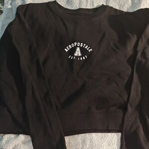 Aeropostale Black Crewneck with Logo